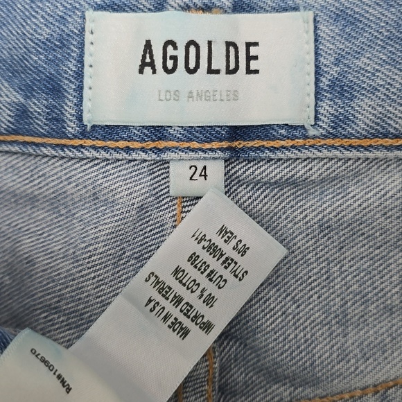 Agolde AGOLDE 90s Mid Rise Straight Jeans A069C-811 - Picture 9 of 15